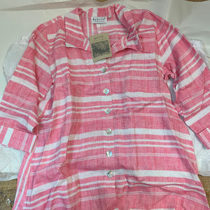 Habitat Clothes Island Beach Theme Striped Shirt